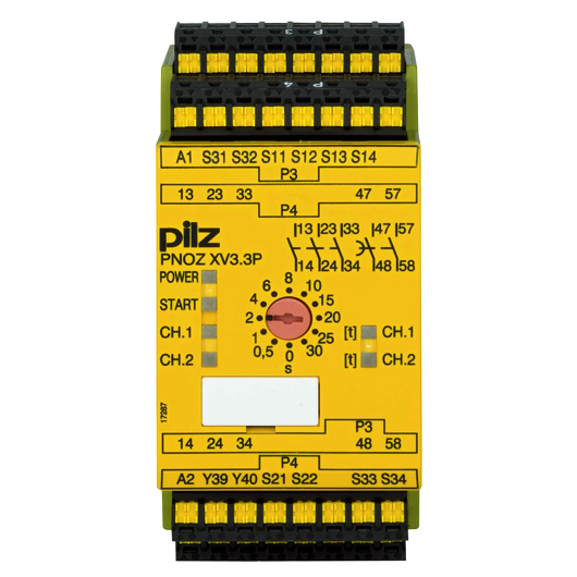 787511 New PILZ PNOZ XV3.3P C 30/24VDC 3n/o 2n/o t